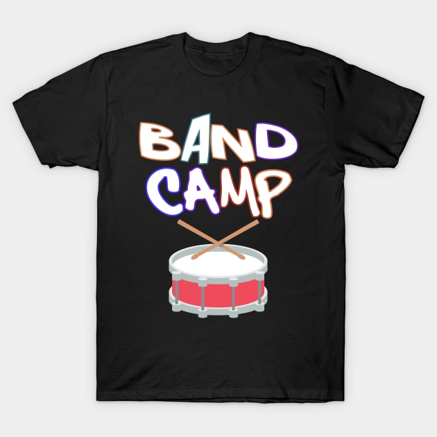 The Band Camp Tee T-Shirt by WavyDopeness